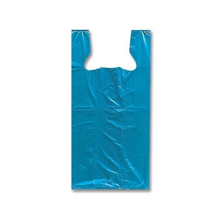 Nashville Wraps Blue Recycled Plastic T Sacks, Medium 11.5x6.5x21.5, 1000PK TS100BL