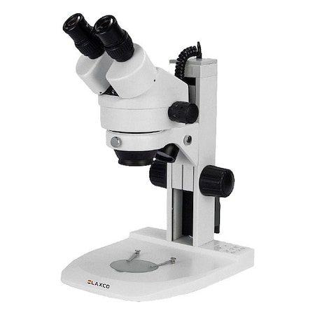 Laxco Microscope, 22" x 20" Base, LED LMS-Z164T-TS1