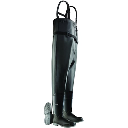 Dunlop Steel Toe, Heavy-Duty Chest-Height Waders 8667-8