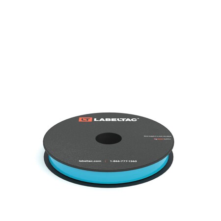 Labeltac LabelTac 4 and Pro Model High Performance 10-Year Vinyl Supply 0.5in x 150ft, Light Blue LT0515HP