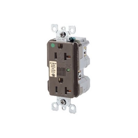 Leviton PlugsandReceptacles, 20A, 125VAC, Wht, Nylon 8380-W