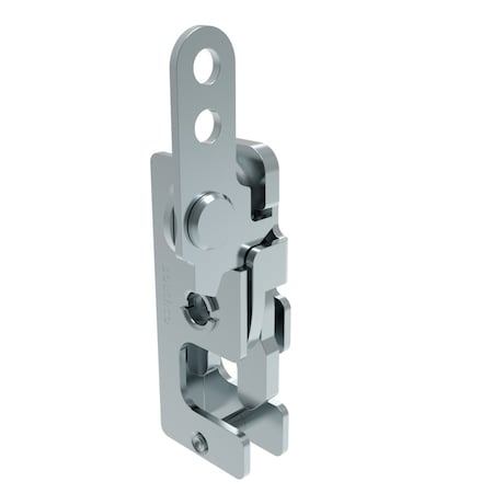Southco Rotary Push To Close Latch, Small Size, Two Stage, In-Line Lever 1/4-20 Thread, Steel R4-10-41-201-10