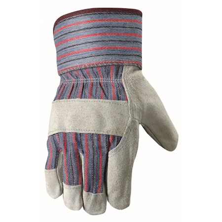 Wells Lamont Men's Work Gloves Gray One Size Fits All 1 pair 12T