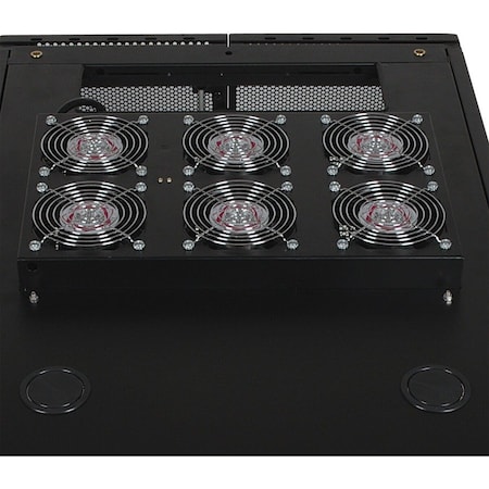 Tripp Lite INTL RACK ENCLOSURE SERVER CABINET ROOF MOUNT FAN PANEL AIRFLOW MGMT 230V SRXFANROOF