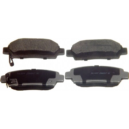 Wagner Brakes Disc Brake Pad Set-QC672 QC672