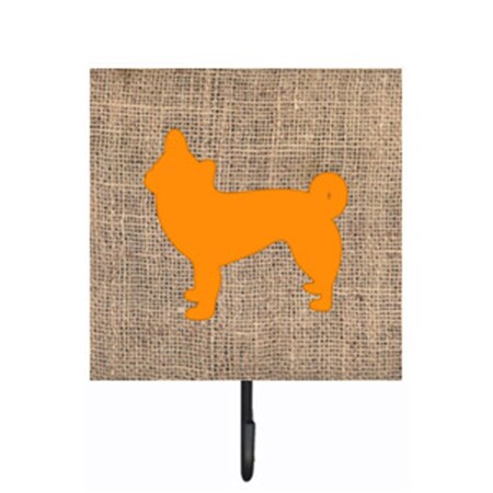 Carolines Treasures Chihuahua Burlap And Orange Leash Or Key Holder BB1068-BL-OR-SH4