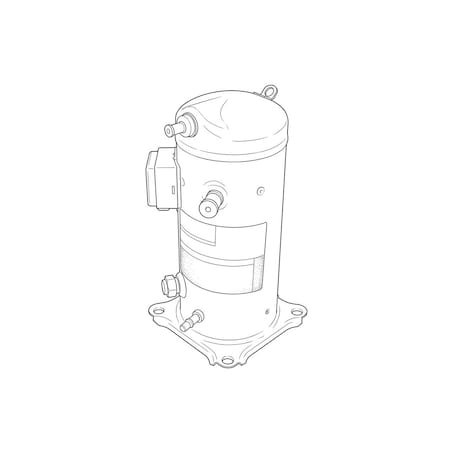 Copeland 460v3ph 38000Btu Scroll Comp ZS38K4E-TFD-950