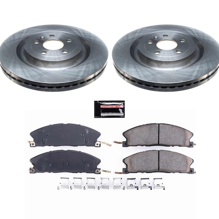 Powerstop FRONT DAILY DRIVER BRAKE KIT KOE6374