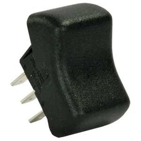 Powerhouse 13055 Dc Power Dpdt On-On Switch - Black PO362865
