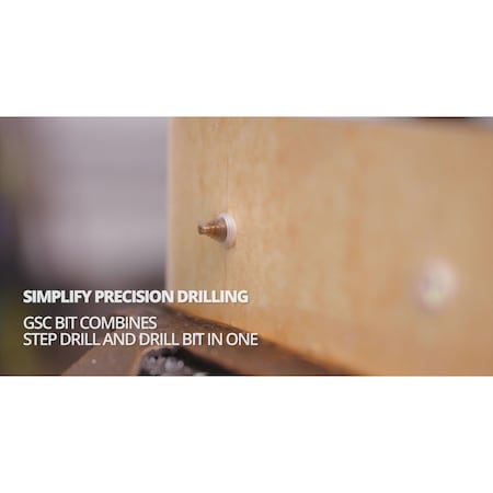 Drill America 7.50mm Stepped Point Cobalt Drill Bit with 3-Flat Shank GSCMM7.50