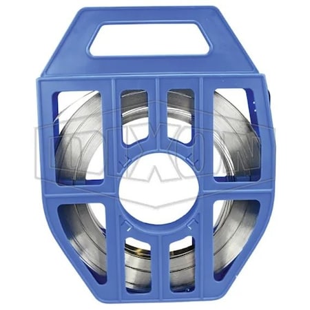 Dixon The Right Connection Band And Buckle Banding, 100 ft L x 1/2 W x 0.03 in Thick ST204B