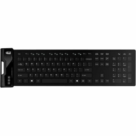 Adesso SlimTouch 232 Antimicrobial Waterproof Flex Keyboard (Full Size) AKB-232UB