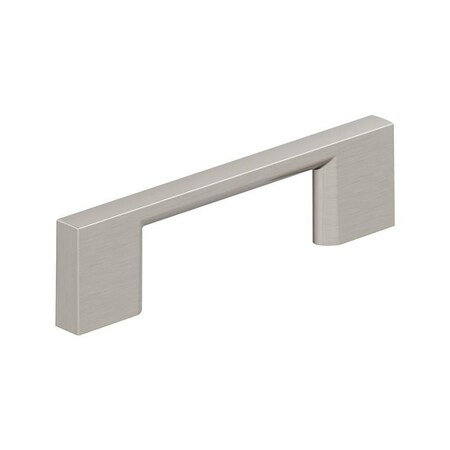 Amerock Cityscape Series Cabinet Pull, 3 in L Handle, 5/16 in H Handle, 1-1/16 in Projection, Zinc BP37130G10