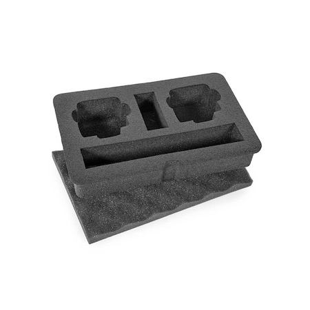Nanuk 909 Case Customized foam insert for CLASSIC GUN 1-909-17341