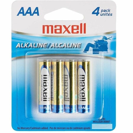 Maxell Alkaline General Purpose Battery - AAA - Alkaline 723865