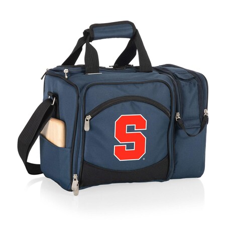 Picnic Time Family Of Brands NCAA Syracuse Orange Malibu Cooler Picnic BasketNavy Blue with Black Accents 508-23-915-544-0