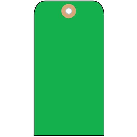 Nmc Tags, Blank, Green, 1 7/8x3 3/4, Cardsto BPT5G