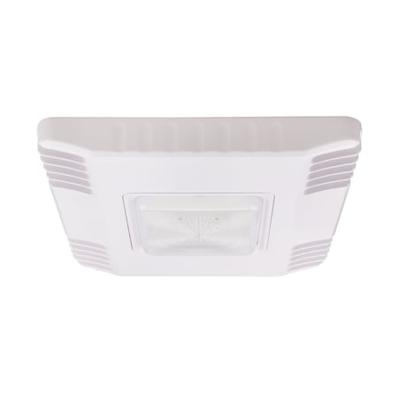 Beyond Led Technology V-1, LED Canopy Light, 150W, 22950 Lm, 5700K, 120-277Vac, White Housing, IP65, UL & DLC Listed 156848