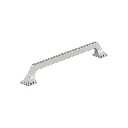 Amerock Exceed 7-9/16 inch 192mm Center-to-Center Satin Nickel Cabinet Pull BP36922G10