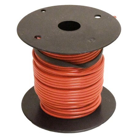 Auveco Primary Wire 18 Gauge Red 100 Feet 12423