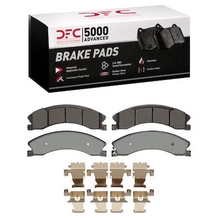 Dfc 5000 Advanced Disc Brake Pad Set, 1551-1565-01