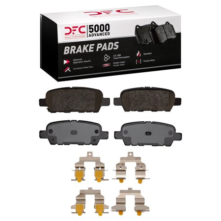 Dfc 5000 Advanced Disc Brake Pad Set, 1551-0905-01