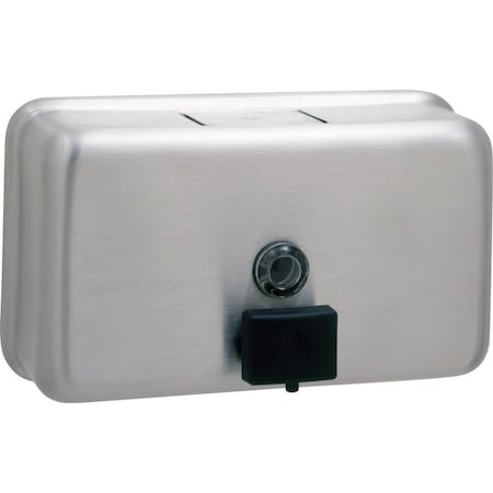 Bobrick ClassicSeries Surface Mounted Horizontal Soap Dispenser B2112 B-2112