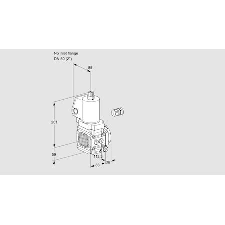 Honeywell Kromschroder VAS3-/50R/NKGL KS88029154