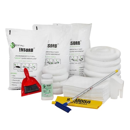 Enpac ENSORB 95-Gallon Wheeled Spill Kit, Refill, Oil Only 1399-RF-SD-GA