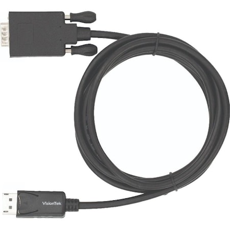 Visiontek Products DISPLAYPORT TO VGA 2 METER ACTIVE CABLE M/M 901216