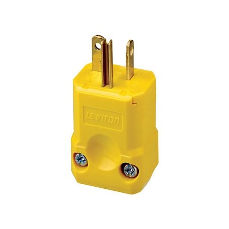 Leviton Industrial Grade Plug 20 Amp, 250 Volt 5456-VY
