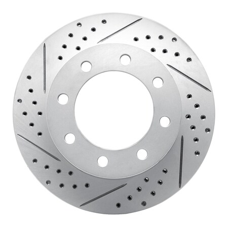 Dynamic Friction Co DFC Geoperformance Rotor - Drilled and Slotted 830-54198L