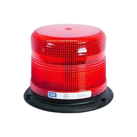 Ecco Led Beacon, Epoxy Filled, Low Prof, Red EB7930R