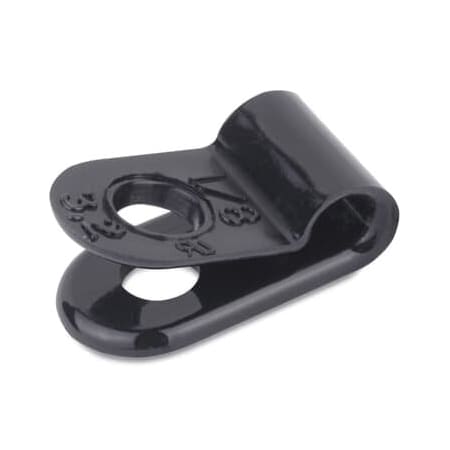 Abb CABLE CLAMP PLN EDGE BLK .125IN DIA, 1000PK N4NY-002-0-M