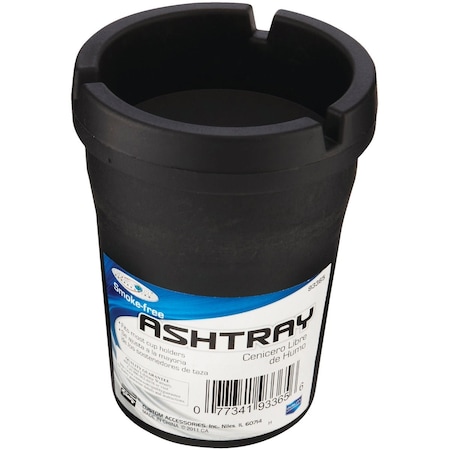 Custom Accessories Black Smokeless Ashtray 93365D