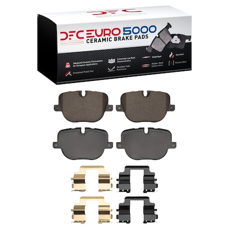 Dfc 5000 Euro Ceramic Disc Brake Pad Set,  1600-1427-01