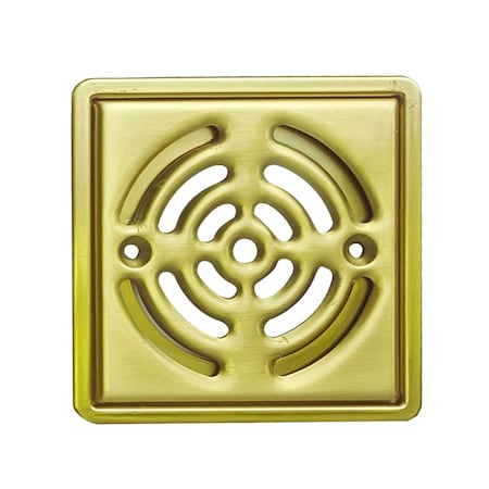 M-D Building Products PROVA DRAIN GRATE Brass Two Holes 80219