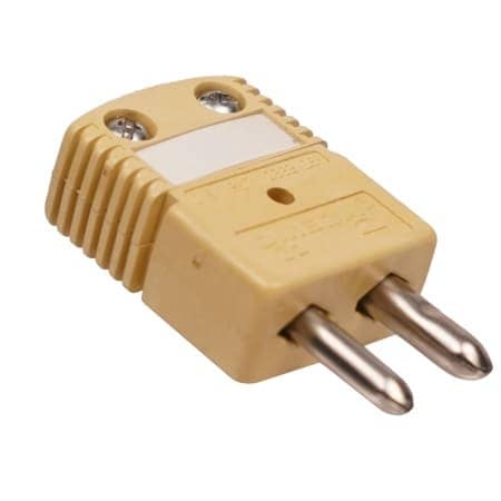 Omega Std Plug, Type K, Yel, Alumel; Chromel HSTW-K-M