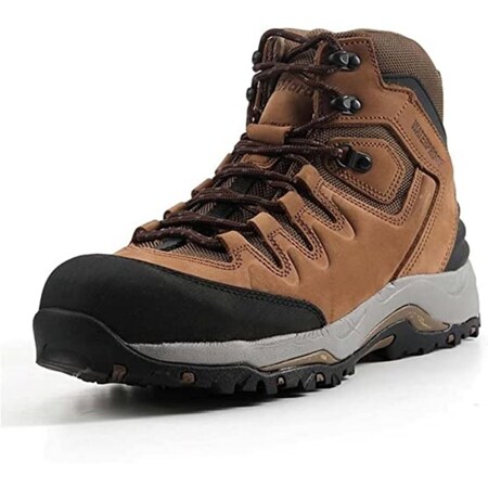 Handpoint Mens 6 in Steel Toe Work Boots-Slip Resistant, Puncture Resistant, Water Resistant, 11 84316EE-11