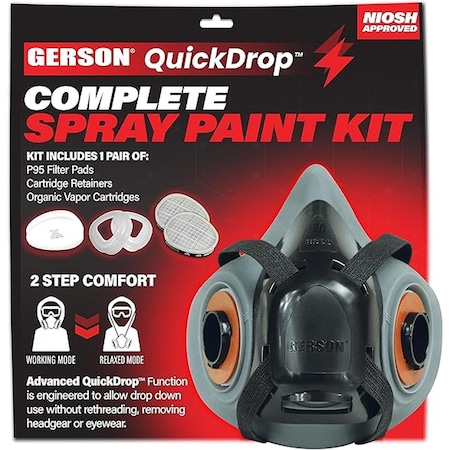 Gerson Drop Down Complete Spray Paint Kit Large 0879573-KIT1