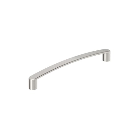Amerock Rift 6-5/16 inch (160mm) Center-to-Center Satin Nickel Cabinet Pull, 25PK 25VMP36906G10