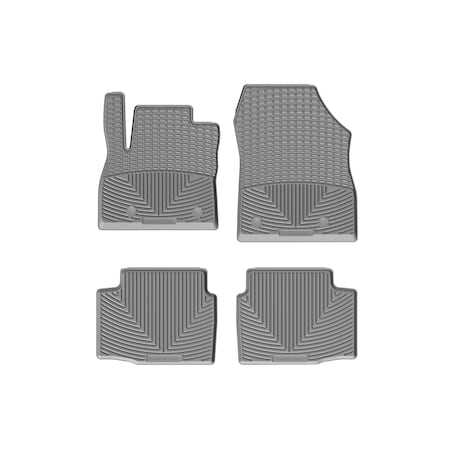Weathertech Grey, Front and Rear All Weather Floor Mats W386GR-W423GR