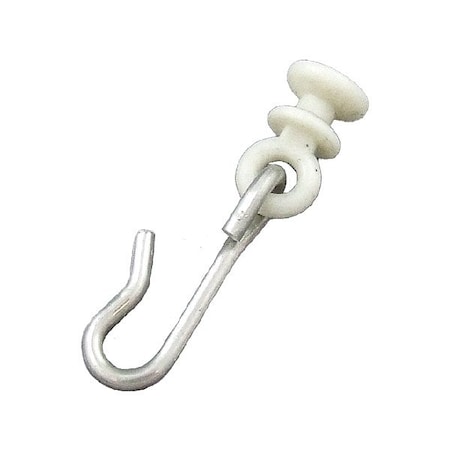 Hadrian HeadrailCurtainHook, Alum, AnodizedAlum 628135