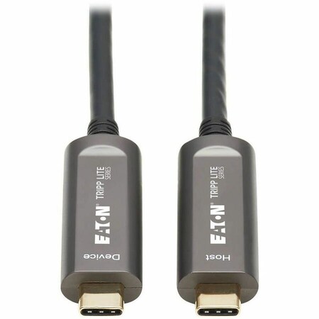 Eaton Tripp Lite Series USB-C AOC Cable M/M USB 3.2 Gen 2 10 Plenum-Rated Fiber Active Optical Cable U420F-10M-D321