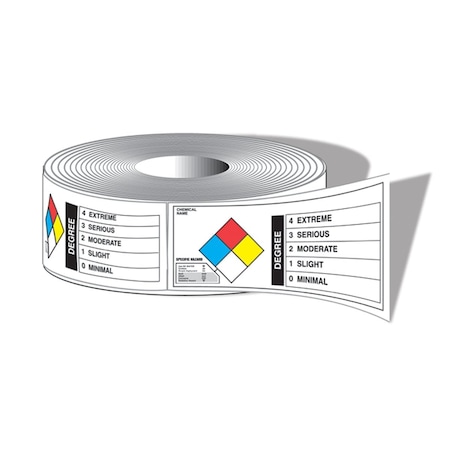 Accuform NFPA DIAMOND IDENTIFIER ROLL LABELS LZN125EV