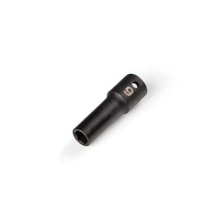 Tekton 1/4 Inch Drive x 6 mm Semi-Deep 6-Point Impact Socket SID04106