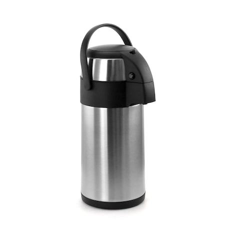 Megachef 3.17 Quart Stainless Steel Airpot Hot Water Dispenser for Coffee and Tea MG-ASUC030