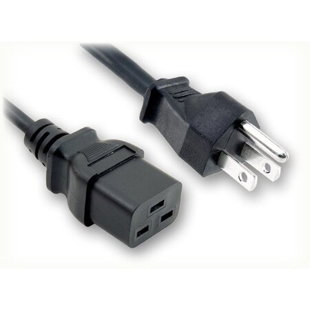 Quail Electronics 8'2 in. 14/3 SJT B N 5-15P TO C19 5050.098