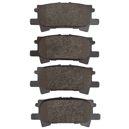 Dynamic Friction Co DFC 5000 Advanced Brake Pads - Ceramic 1551-0996-00
