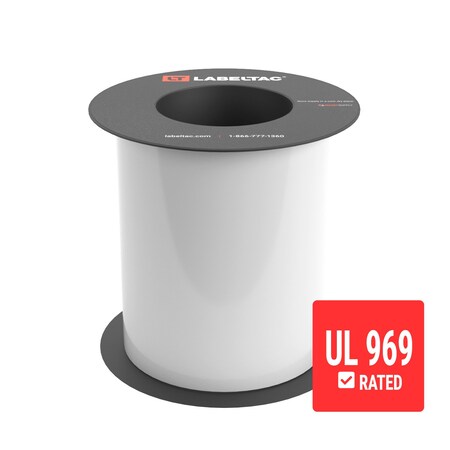 Labeltac UL 969-Approved LabelTac Supply 6in x 75ft LT9 Only, White LT602UL-C
